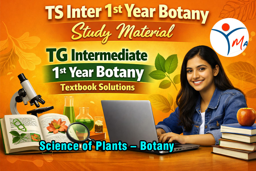 TS Inter 1st Year Botany Study Material Chapter 3 Science of Plants – Botany